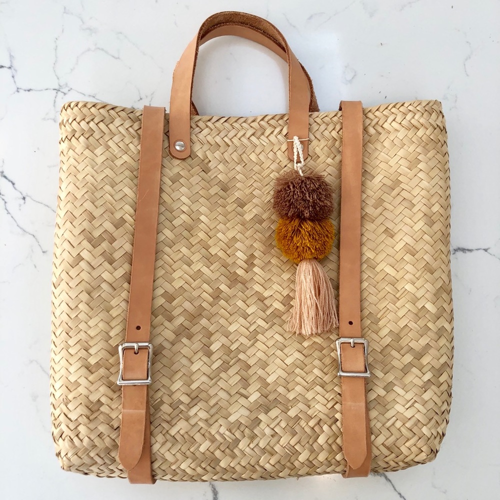 Nomah Project Pom Pom Tassel Backpack